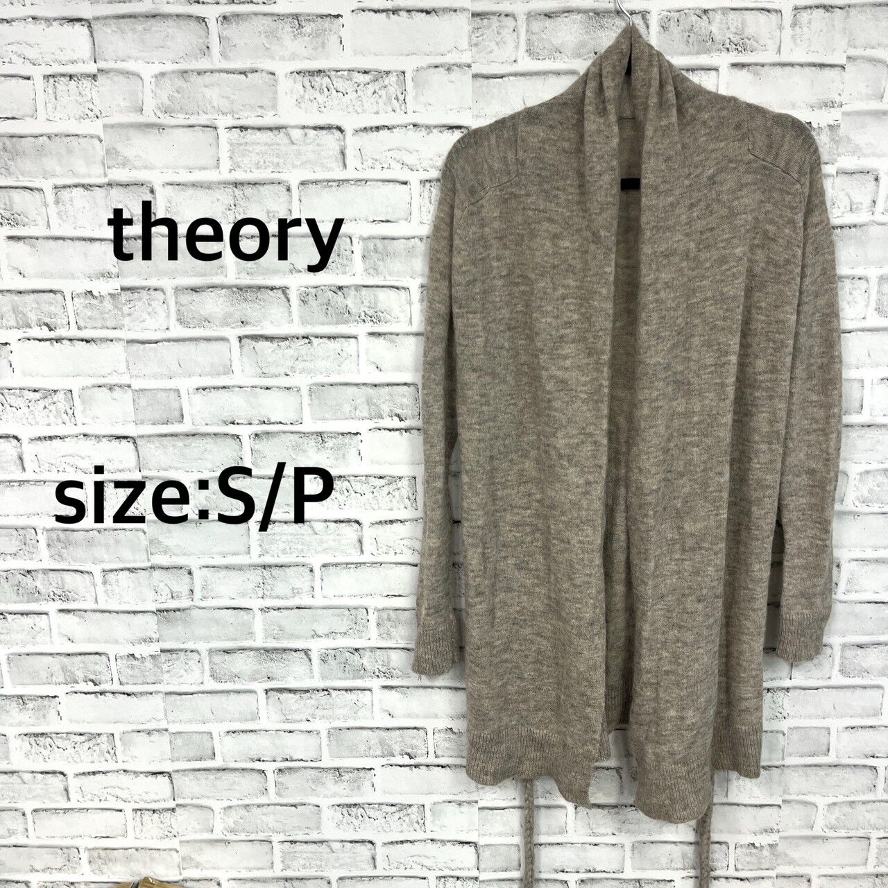 size:S/P｜theory カーディガン