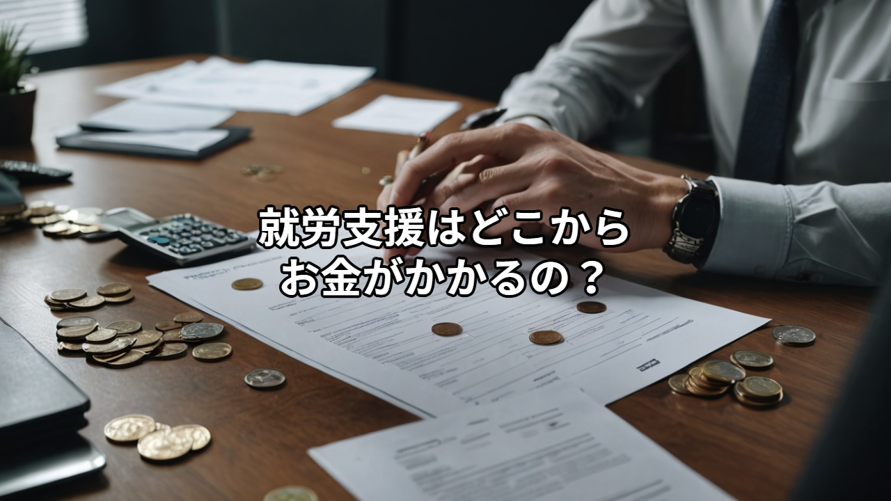 就労支援はどこからお金がかかるの？ 利用料・自己負担・無料になる条件をわかりやすく解説。