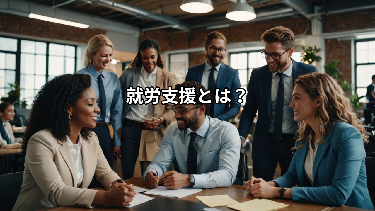 就労支援とは？はじめての人でもわかる仕組み・種類・利用する意味をやさしく解説。