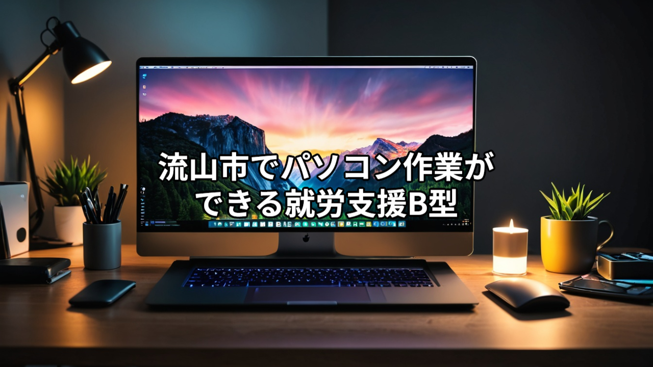 流山市でパソコン作業ができる就労支援B型